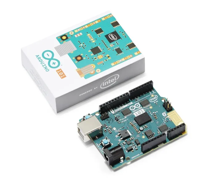 Intel and Banzi just presented Arduino 101 and Genuino 101