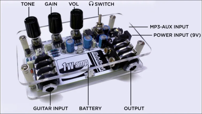1WAMP, Open Hardware Guitar Amplifier