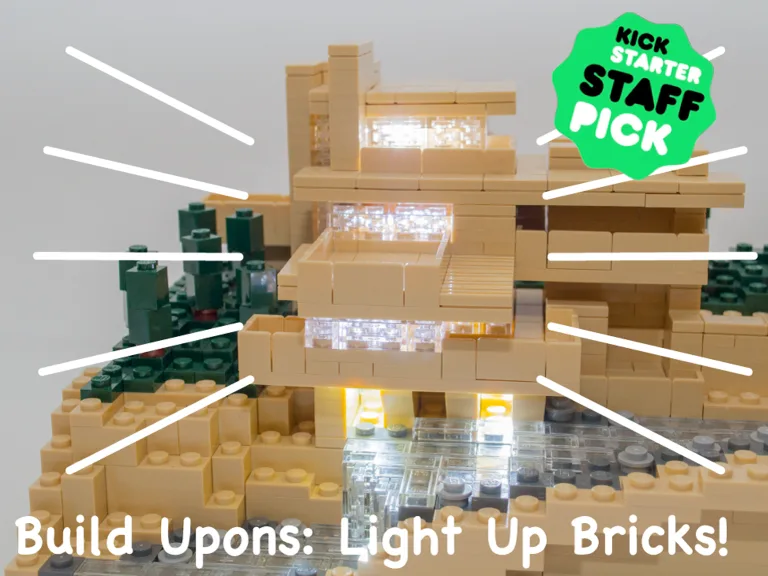 Christmas DIY project for children 1/3: “Build Upons” World’s Tiniest Light Up Bricks