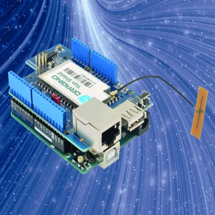 Adding Internet connectivity to Arduino boards and apps with the YUN Shield