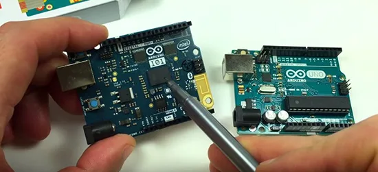 From the Arduino community: unboxing and setup of Arduino 101