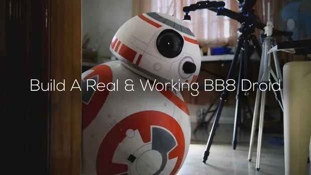 DIY Star Wars Life-Size Phone Controlled BB8 Droid