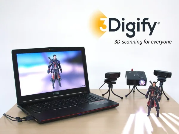 3Digify Kickstarter turns your home camera into a high-resolution 3D Scanner