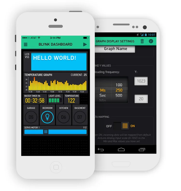 Blynk – Fast Mobile App Tinkering for Arduino and Raspberry Pi