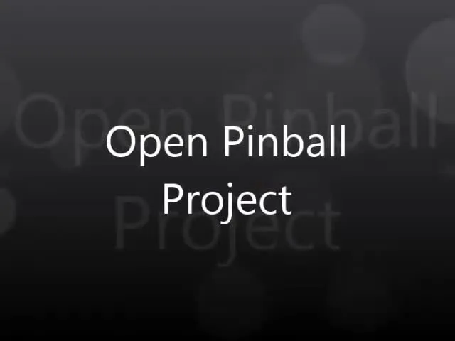 Open Pinball Project – Open Source Pinball Hardware on Kickstarter