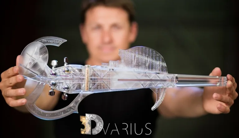 3Dvarius, the 3D printed violin on Kickstarter