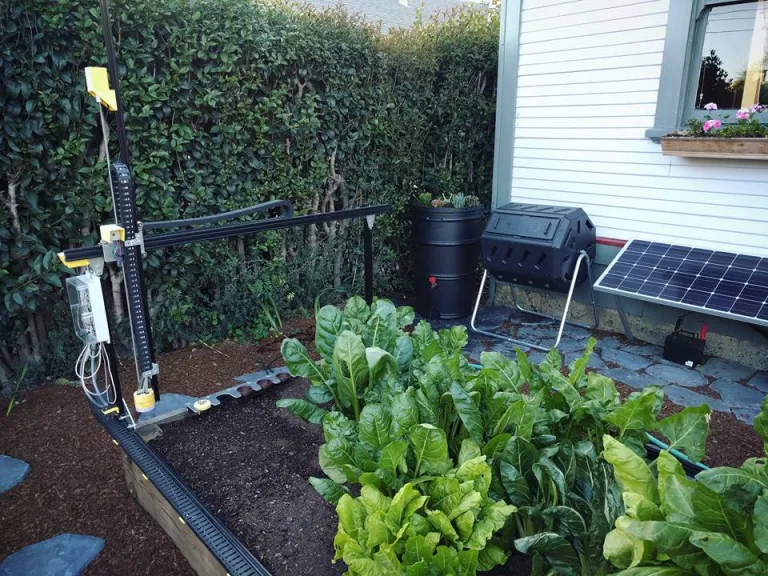 FarmBot, the open-source CNC farming machine