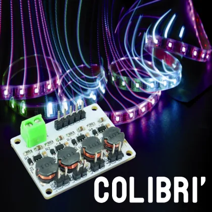 COLIBRÌ: the driver for RGBW LEDs