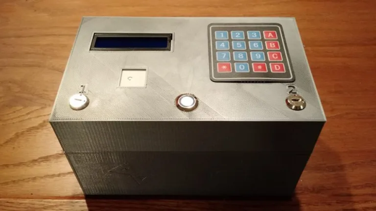 Learn How to Build This Complex Electronic Puzzle Box Using a 3D Printer and Arduino