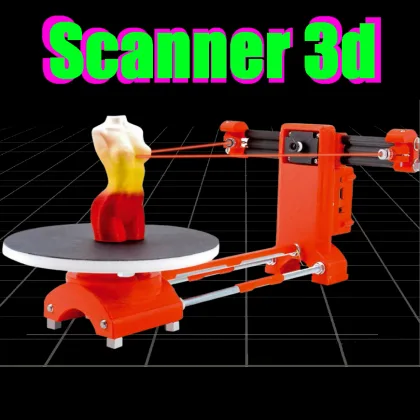 An open source 3D Scanner made with Raspberry Pi