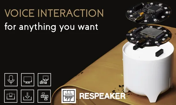 ReSpeaker – Add Voice Interaction To Anything You Like, 300% funded (so far) on Kickstarter
