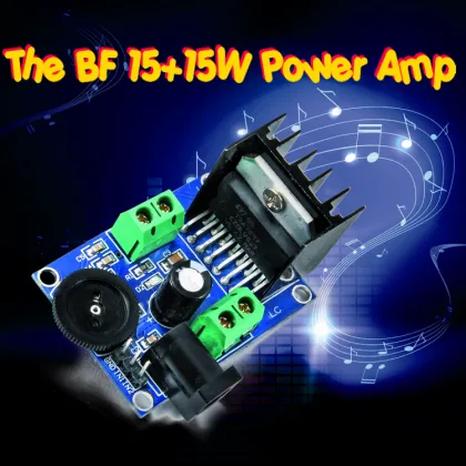 The BF 15+15W open source power amp