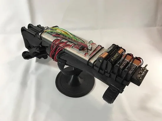 3D-Printed Arduino Bionic Hand