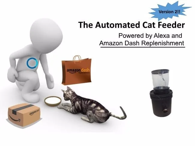 Alexa and Amazon Dash take care of your cat!