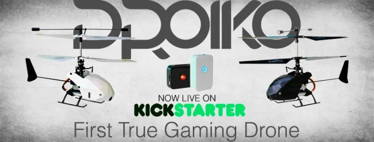 Droiko on Kickstarter – First True Gaming Drone, the battle is now!