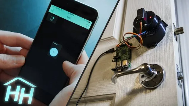 Phone-Controlled Door Lock With a Raspberry Pi