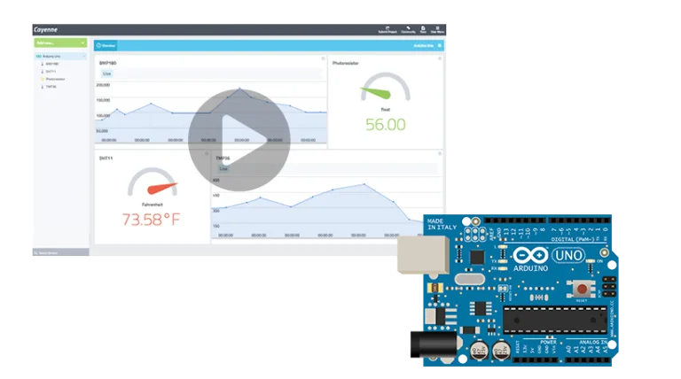 Cayenne for Arduino Beta