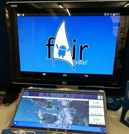 FairWind: when marine electronics, open source and the University meet