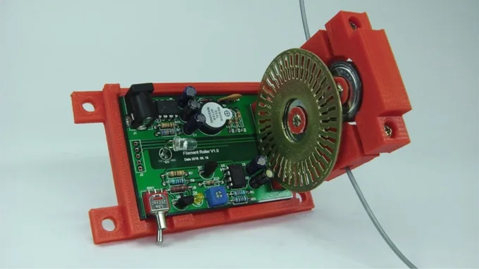 A DIY 3D Printing Filament Roller on Kickstarter