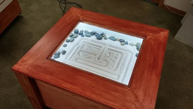 DIY Zen Garden Table