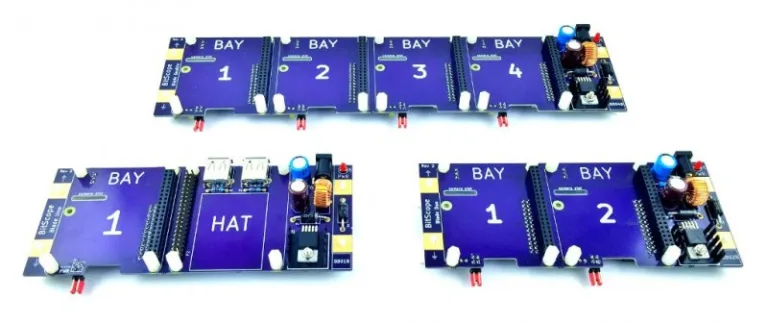 BitScope Blade for multiple Raspberry Pi solutions
