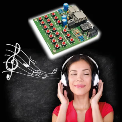 A full featured mp3 Demoboard