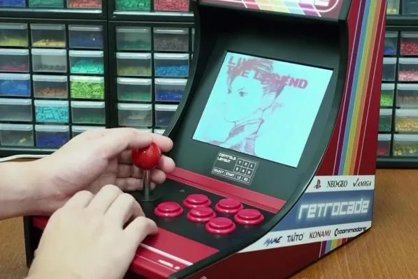 Home-made 3D Printed Arcade Gaming System