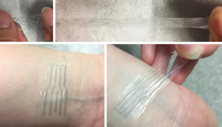 Did you get new tattoo? No, I don’t…it’s a flexible electrode!