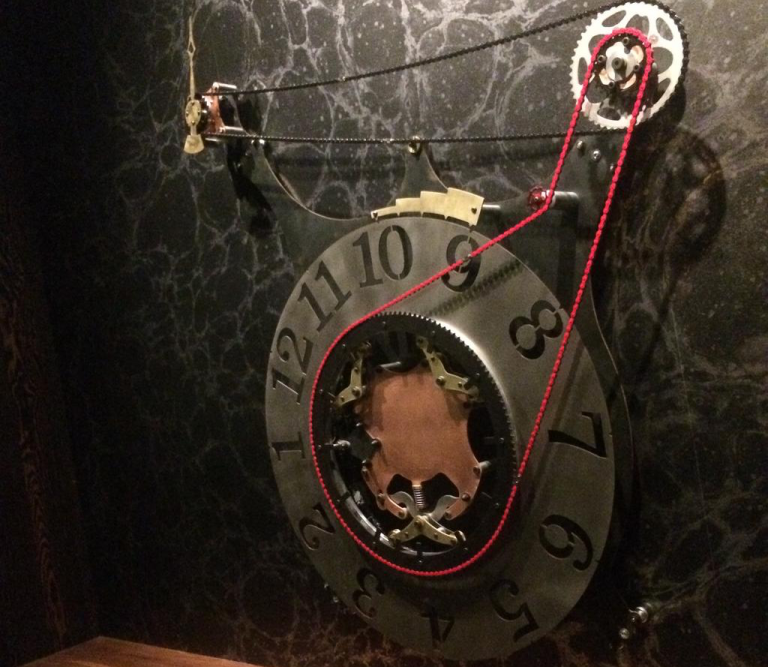 An Amazing Giant Arduino Electro-Mechanical Clock