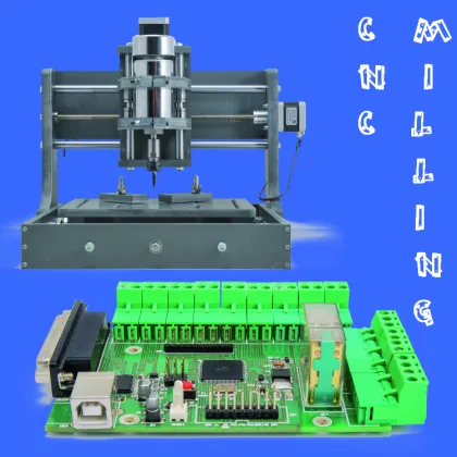 Controlling our simple CNC Miling Machine via USB