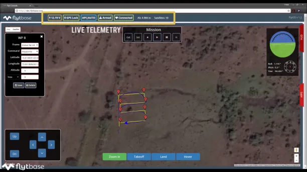 FlytBase Cloud: Internet of Drones Platform
