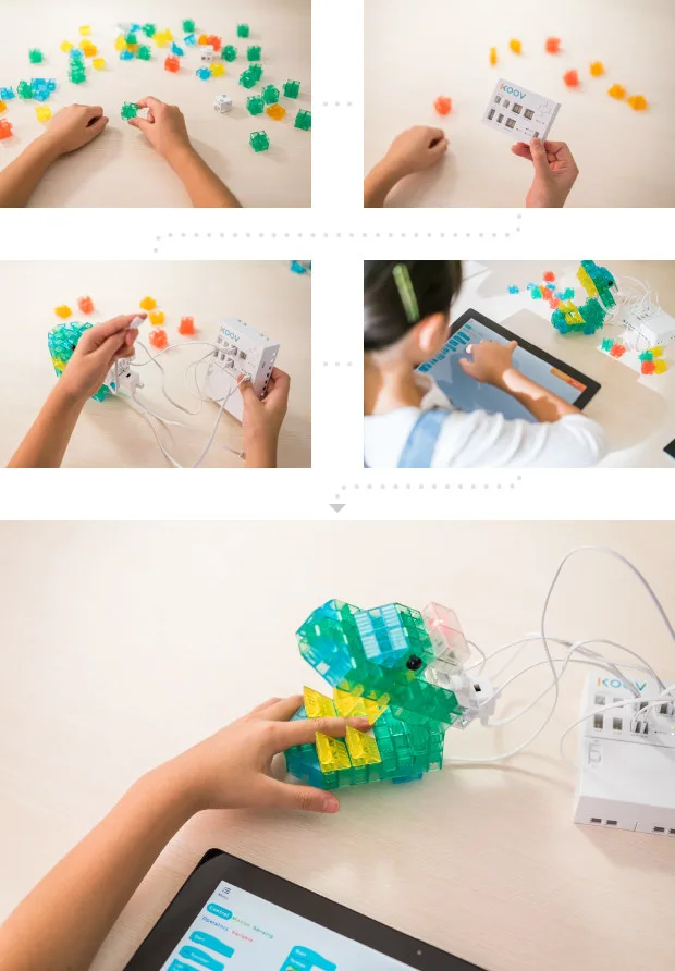 Koov, the educational robotics coding kit by Sony