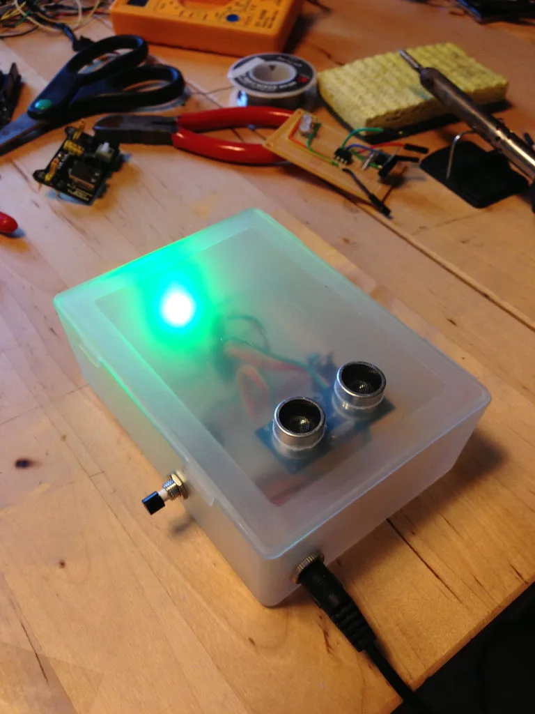 DIY an Arduino Ultrasonic Garage Parking Assistant