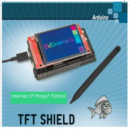 A TFT SHIELD for Fishino and Arduino