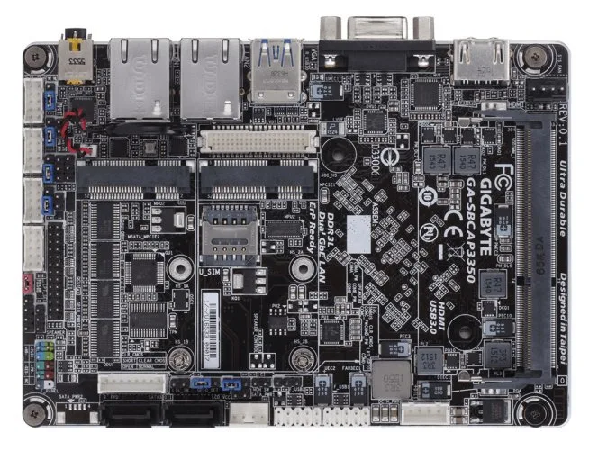 Apollo Lake CPU, Upgradeable Memory and Storage: This is the New Gigabyte’s SBC