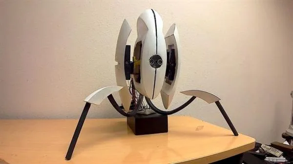 3D Printed Arduino Aperture Science Sentry Turret