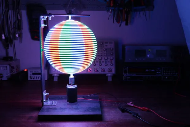 DIY Pov Rgb Led Globe