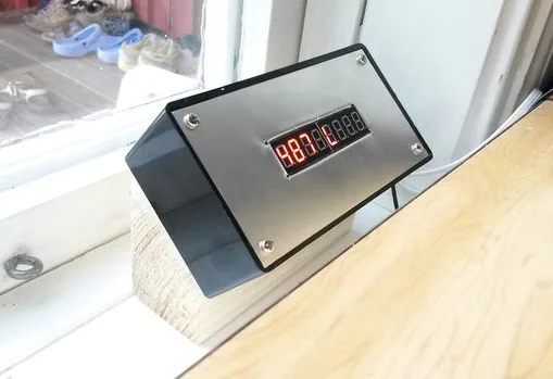 Arduino Ultrasonic Fluid Level Meter