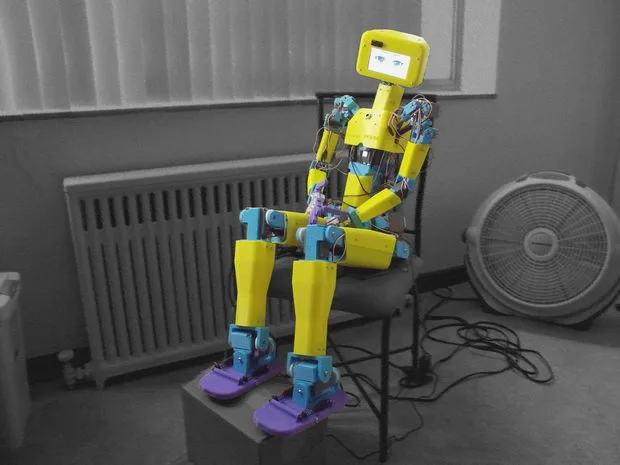 DIY a Full-Size 3D Printed Humanoid Robot