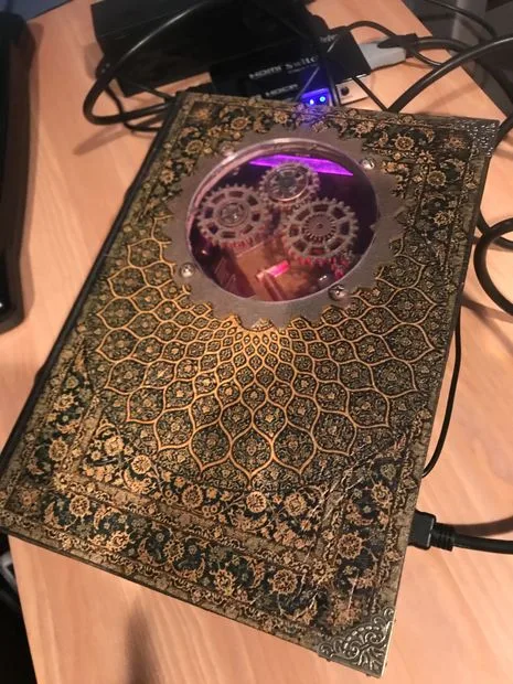 A Cool Steampunk Case for Raspberry Pi