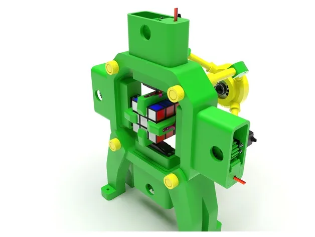 Are You in Trouble with Rubik’s Cube? This Robot is the Solution!