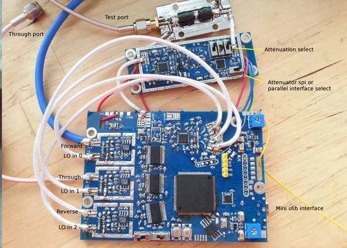 xaVNA, a low-cost fully featured Vector Network Analyzer