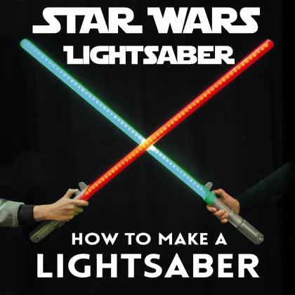Build your own LED powered light Saber