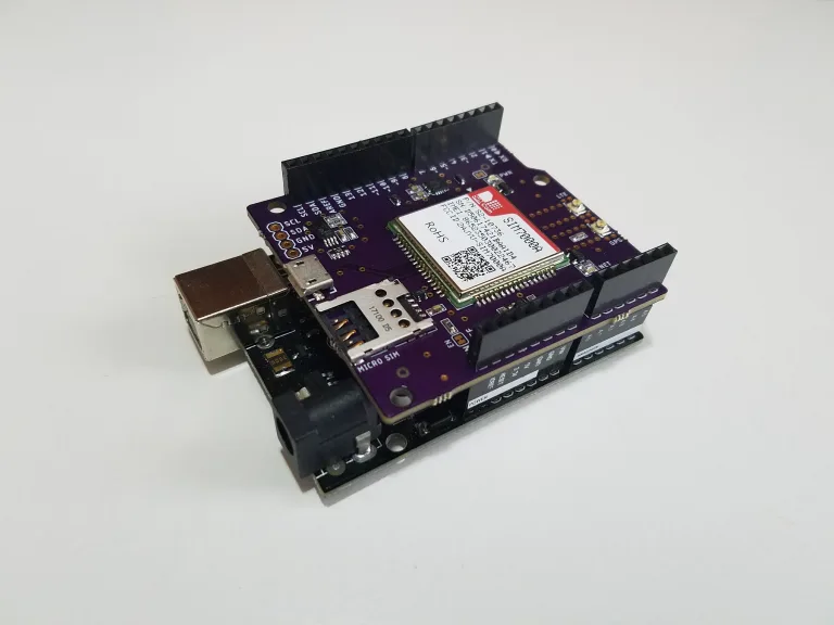 LTE NB-IoT Open-Source Arduino Shield with CAT-M & GNSS