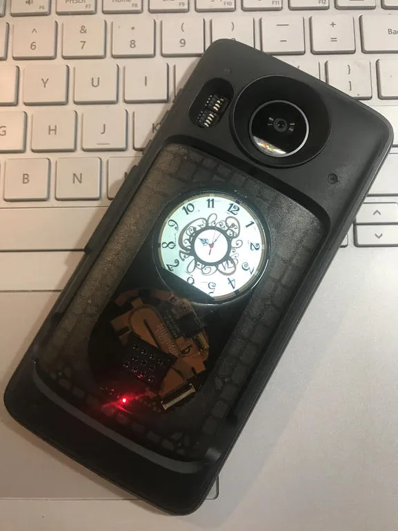 Moto Mods developer boards: sensor, display, and Raspberry Pi HAT compatible