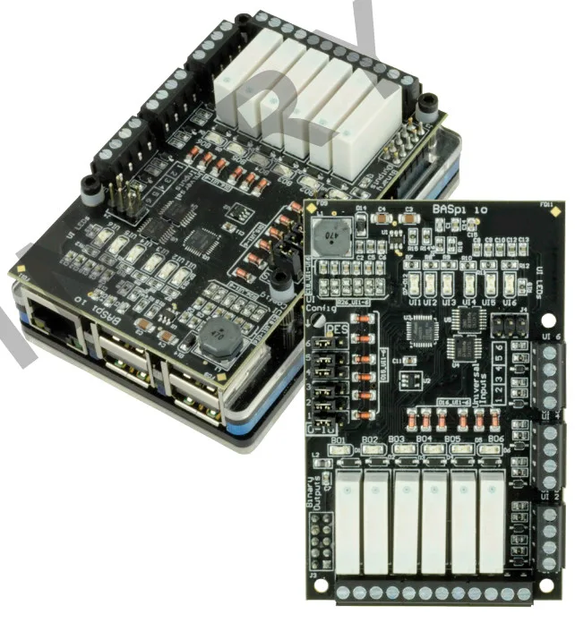 BASpi: Building Automation Software Add-on Board for Raspberry Pi