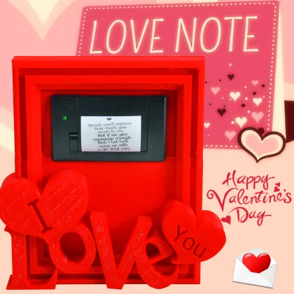 Your Valentine’s Note Printer