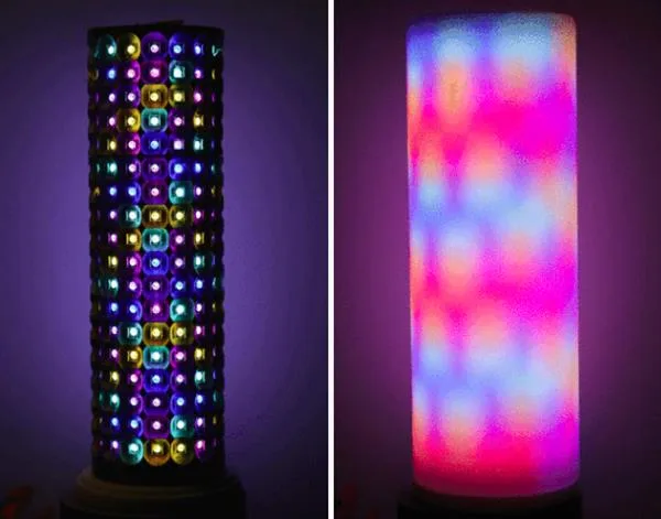 DIY a Cool 3D Printed Weather/Matrix Lamp