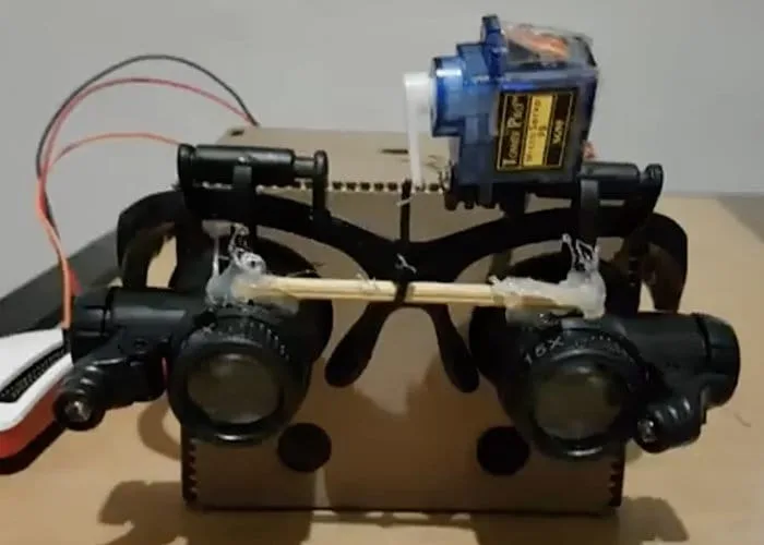 Voice-Controlled Magnification Glasses