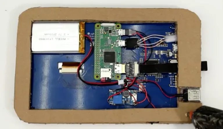 DIY a Cardboard Raspberry PI Tablet